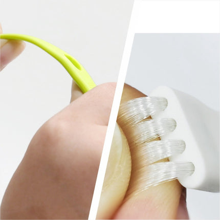 50 PCS Crevice Cleaning Brush Garlic Masher Brush Coffee Machine Brush