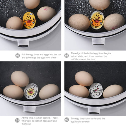 Boiled Egg Timer Reminder Color-changing Cartoon Egg Timer, Specification: Japanese, Yellow Chick, Red Chick, Green Chick, Purple Chick, Orange Chick, Pink Chick, Japanese - DealBuddy