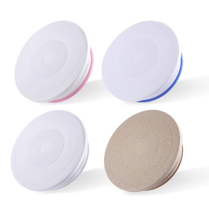 Home Piping Table Cake Turntable, White, Wheat, Blue, Pink - DealBuddy