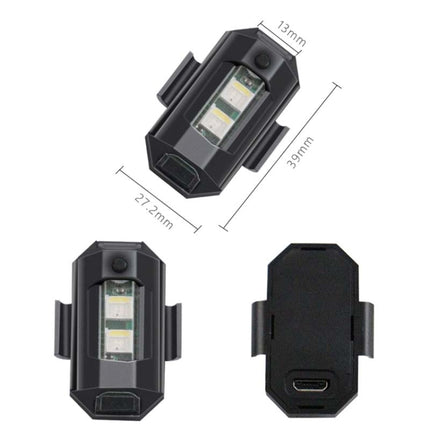 Bicycle Night Ride Warning Light Motorcycle Airplane Light UAV USB Charging Night Light - DealBuddy