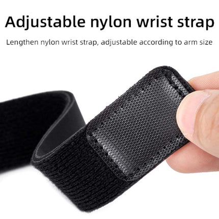 Bicycle Rearview Mirror With Wristband 360 Degree Rotating Mirror