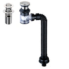 Household Deodorant Washbasin Water Pipe, Style:, A Black Flap With Basket and Overflow, B White Flap With Basket and Overflow, C Black Flap No Basket With Overflow, D White Flap No Basket With Overflow, E Black Flap Without Basket and Overflow        ... - DealBuddy