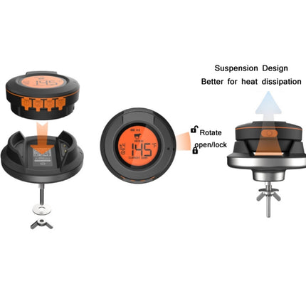 Kitchen Wireless Bluetooth Multifunction Oven Thermometer - DealBuddy