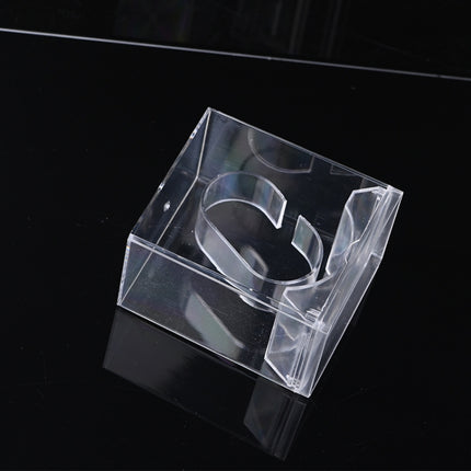 5 PCS Transparent Rectangular Watch Display Box Pull-out Electronic Watch Box