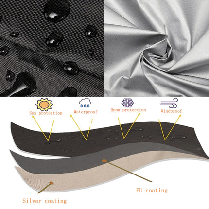 Oxford Cloth Pet Cage Cover Outdoor Furniture Dustproof Rainproof Sunscreen Cover