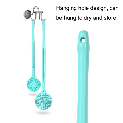 Silicone Massage Long Handle Double Sided Bath Brush