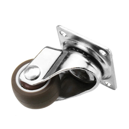 Folding Table Drying Rack Flat Bottom Movable Single Axis TPE Wheel