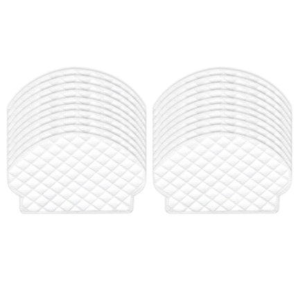 2pcs White Filter For ECOVACS OZMO 950 920 T5  DX55 DJ65 Vacuum Cleaner Accessories