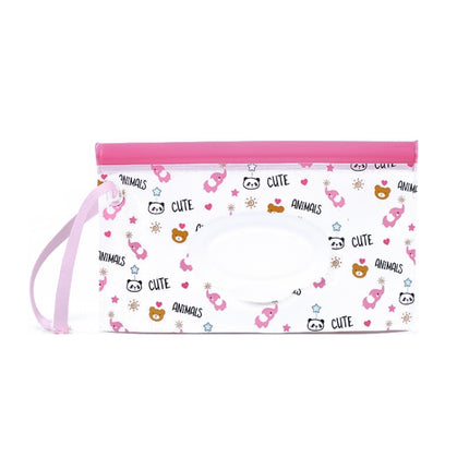 Baby EVA Wet Wipes Bag Portable Flip Removable Sanitary Wet Wipes Bag