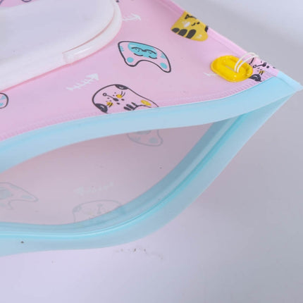 Baby EVA Wet Wipes Bag Flip Removable Paper Towel Cosmetic Cotton Bag