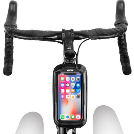 WILD MAN X2 1L Hard Shell EVA Bicycle Front Beam Bag, X2 1L (Black), X2 1L (Red) - DealBuddy