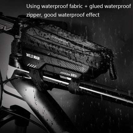 WILD MAN X2 1L Hard Shell EVA Bicycle Front Beam Bag - DealBuddy