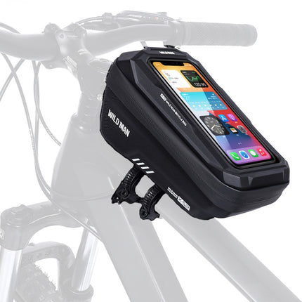 WILD MAN XS2 1L EVA Hard Shell Cycling Rainproof Bicycle Bag - DealBuddy