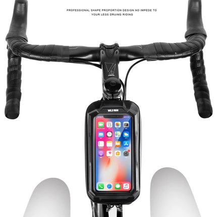 WILD MAN XS2 1L EVA Hard Shell Cycling Rainproof Bicycle Bag - DealBuddy