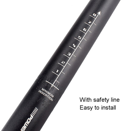 FMFXTR Mountain Bike Seat Post Bicycle Aluminum Alloy Sitting Tube, Specification:, 25.4x350mm, 27.2x350mm, 28.6x350mm, 30.4x350mm, 30.8x350mm, 31.6x350mm, 25.4x450mm, 27.2x450mm, 28.6x450mm - DealBuddy