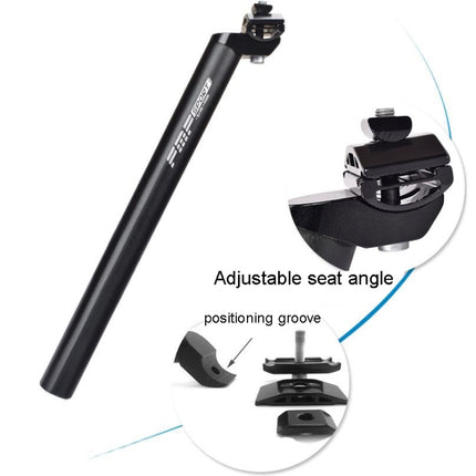 FMFXTR Mountain Bike Seat Post Bicycle Aluminum Alloy Sitting Tube, Specification:, 25.4x350mm, 27.2x350mm, 28.6x350mm, 30.4x350mm, 30.8x350mm, 31.6x350mm, 25.4x450mm, 27.2x450mm, 28.6x450mm - DealBuddy
