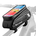 WEST BIKING Bicycle Hard Shell Front Beam Bag Mobile Phone Touch Screen Saddle Bag - DealBuddy