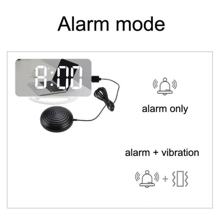 TS-8202 Multifunctional LED Vibration Mirroring USB Alarm Clock