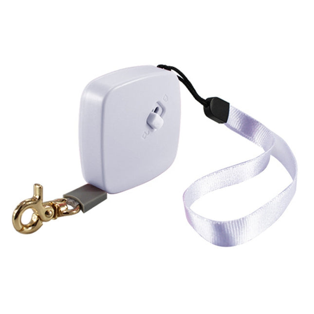 Automatic Telescopic Dog Traction Rope Small Pet Retractor, 2m Square White, 2m Square Pink, 2m Square Blue, 2m Round White, 2m Round Pink, 2m Round Blue