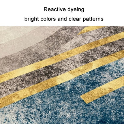 Modern Abstract Geometric Living Room Rug Coffee Table Cushion, 50x80cm, 60x90cm - DealBuddy
