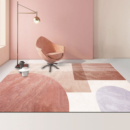 Modern Abstract Geometric Living Room Rug Coffee Table Cushion, 80x200cm, 120x160cm - DealBuddy