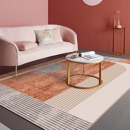 Modern Abstract Geometric Living Room Rug Coffee Table Cushion, 80x200cm, 120x160cm - DealBuddy