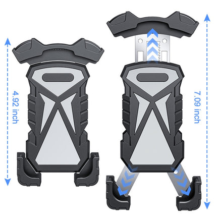 L101+M011 Outdoor Cycling Mechanical Locking Phone Holder - DealBuddy