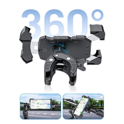 L101+M011 Outdoor Cycling Mechanical Locking Phone Holder - DealBuddy