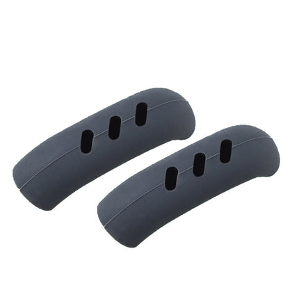1 Pair Silicone Pot Handle Insulation Cover Iron Pot Handle Cover, Light Green, Simple Gray, Red - DealBuddy