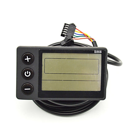 S866 A Type Electric Bicycle Universal Electric Bicycle Dashboard Set ,Specification: - DealBuddy