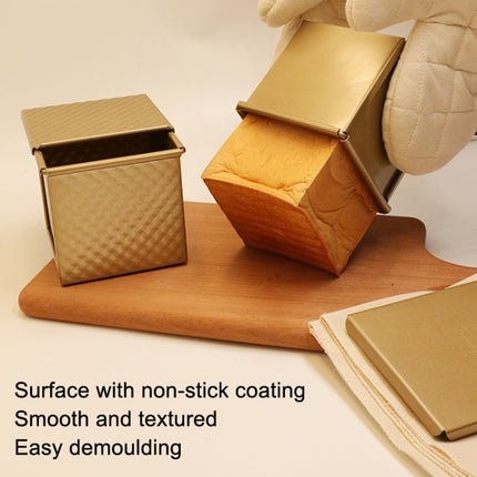 Square Toast Box Non-Stick Water Cube Toast Mold, Style:, 8832 8x7.5x6.5cm Ripple Gold, 8759 11.8x11x10.3cm No Ripple Gold, 8772 8x7.5x6.5cm No Ripple Gold, 8765 11.8x11x10.3cm Ripple Gold - DealBuddy