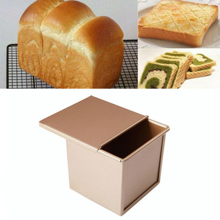 Square Toast Box Non-Stick Water Cube Toast Mold, Style:, 8832 8x7.5x6.5cm Ripple Gold, 8759 11.8x11x10.3cm No Ripple Gold, 8772 8x7.5x6.5cm No Ripple Gold, 8765 11.8x11x10.3cm Ripple Gold - DealBuddy