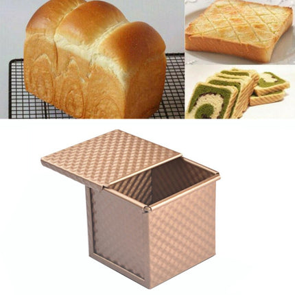 Square Toast Box Non-Stick Water Cube Toast Mold, Style:, 8832 8x7.5x6.5cm Ripple Gold, 8759 11.8x11x10.3cm No Ripple Gold, 8772 8x7.5x6.5cm No Ripple Gold, 8765 11.8x11x10.3cm Ripple Gold - DealBuddy