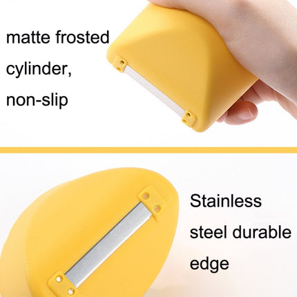 Kitchen Splash Resistant Stainless Steel Home Fruit Peeler, 5PCS Lemon Yellow, 5PCS Apple Green - DealBuddy