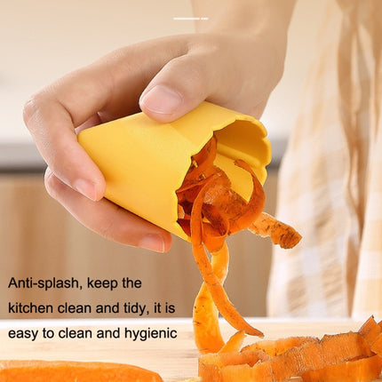 Kitchen Splash Resistant Stainless Steel Home Fruit Peeler, 5PCS Lemon Yellow, 5PCS Apple Green - DealBuddy
