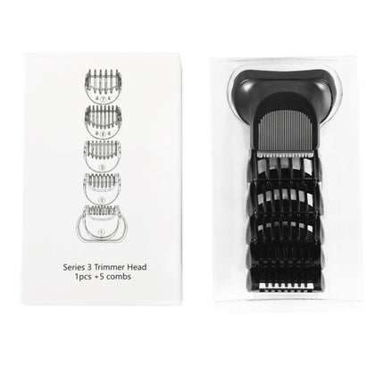 Electric Shaver 1 Head + 5 Combs For BRAUN 3 Series