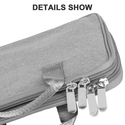 Portable Double-Layer Strap Storage Bag Data Cable Organizer Bag