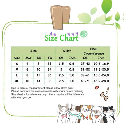 Pet Ethnic Style Polyester Cotton Print Pattern Collar, Size:, S: 1.5x27-43cm, M: 2.0x32-52cm, L: 2.5x38-61cm, XL: 2.5x43-71cm - DealBuddy