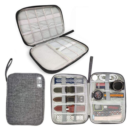 Travel Portable Strap Data Cable Storage Bag