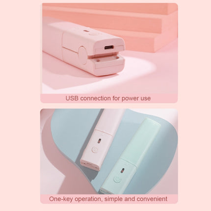 GLS-006 Dual-use Mini electric Splint for Straight and Curly Hair, Cherry Pink, Fresh green - DealBuddy