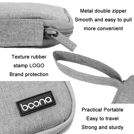 Boona Smart Watch Strap Data Cable Portable Storage Bag For Apple Watch, Large (Black) - DealBuddy