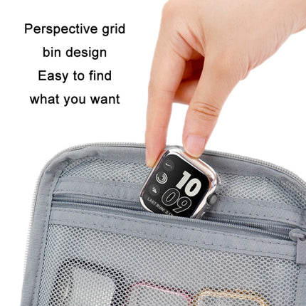 Boona Smart Watch Strap Data Cable Portable Storage Bag For Apple Watch, Large (Black) - DealBuddy