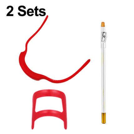 2 Sets Beard Styling Board Shaving Barber Tools, Style:, Shape Ruler+Pen, Shape Ruler+Pen+Bearded Model, Shape Ruler x 2+Pen+Bearded Model - DealBuddy