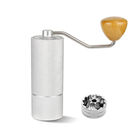 CNC Stainless Steel Hand Crank Coffee Bean Grinder