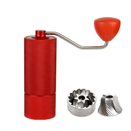 CNC Stainless Steel Hand Crank Coffee Bean Grinder
