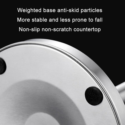Stainless Steel Roll Paper Cling Film Vertical Stand, Shape: