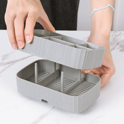 Kitchen Spoon Knife Rack Draining Chopsticks Cage Multifunctional Storage Box