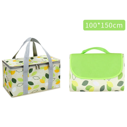 JY2209 Camping Moistureproof Portable Picnic Basket Set, Spec:, Red White, Yellow White, Leaves, Red White+150x100cm, Yellow White+150x100cm, Leaves+150x100cm, Red White+150x200cm, Yellow White+150x200cm, Leaves+150x200cm, Red White+200x200cm          ... - DealBuddy