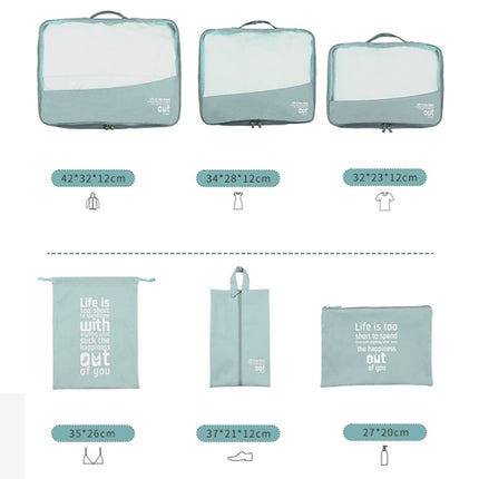 RH2203 6 In 1 Travel Portable Storage Bag Set Without Suitcase