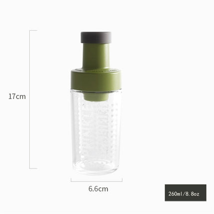 Quantitative Sugar Control Bottle Sugar Jar Dust-proof Sealed Seasoning Bottle With Lid, White, Green, Orange, Yellow - DealBuddy